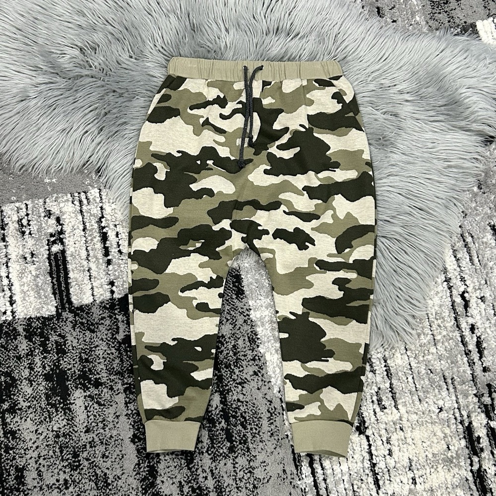 Siaomimi Youth Green Army Camo Sweatpants Size‎ 12Y ($68) NEW